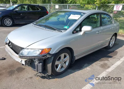 2007 Honda Civic Ex из США, поврежденный, VIN 1HGFA16837L115390